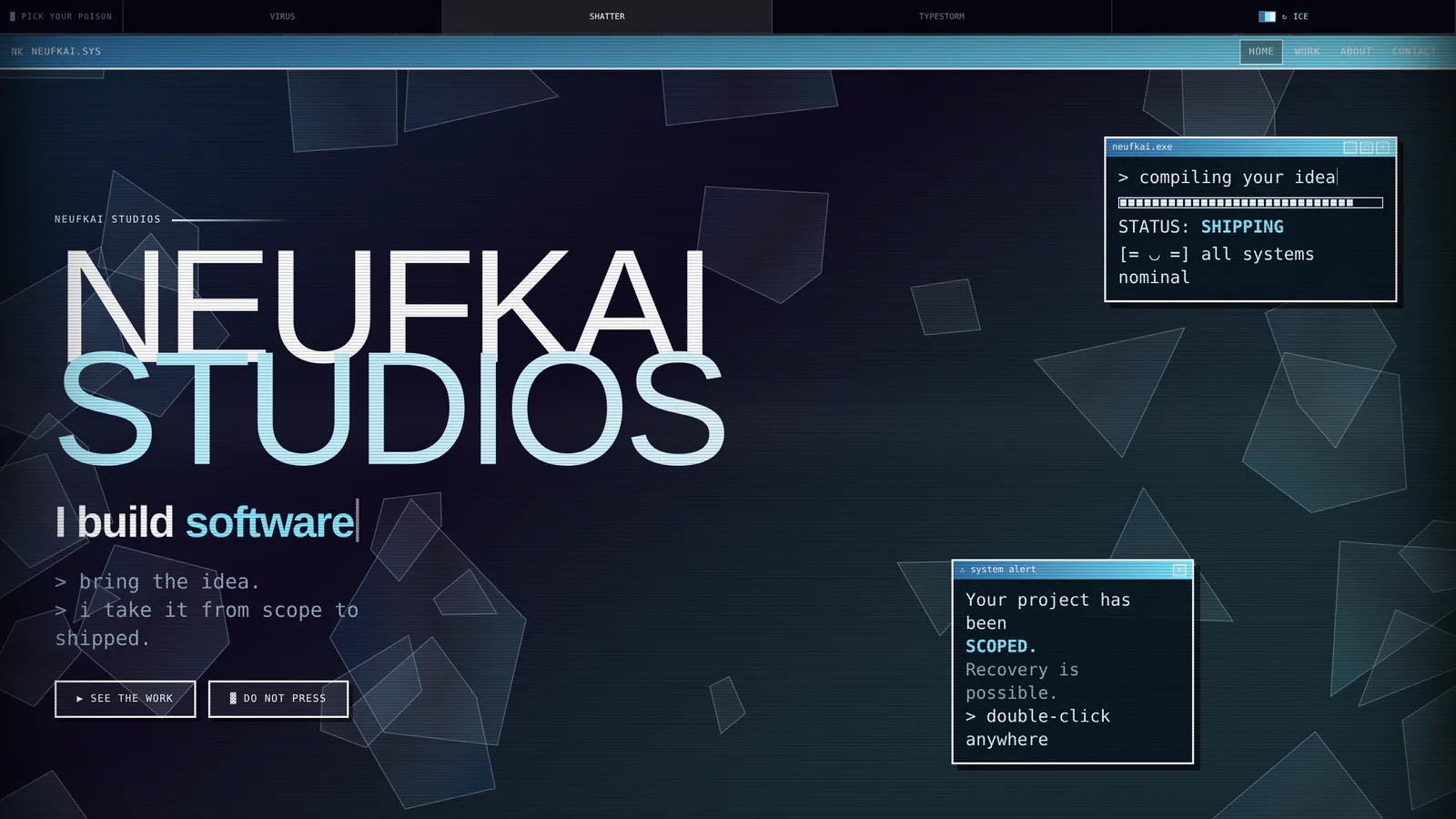 The NEUFKAI STUDIOS site